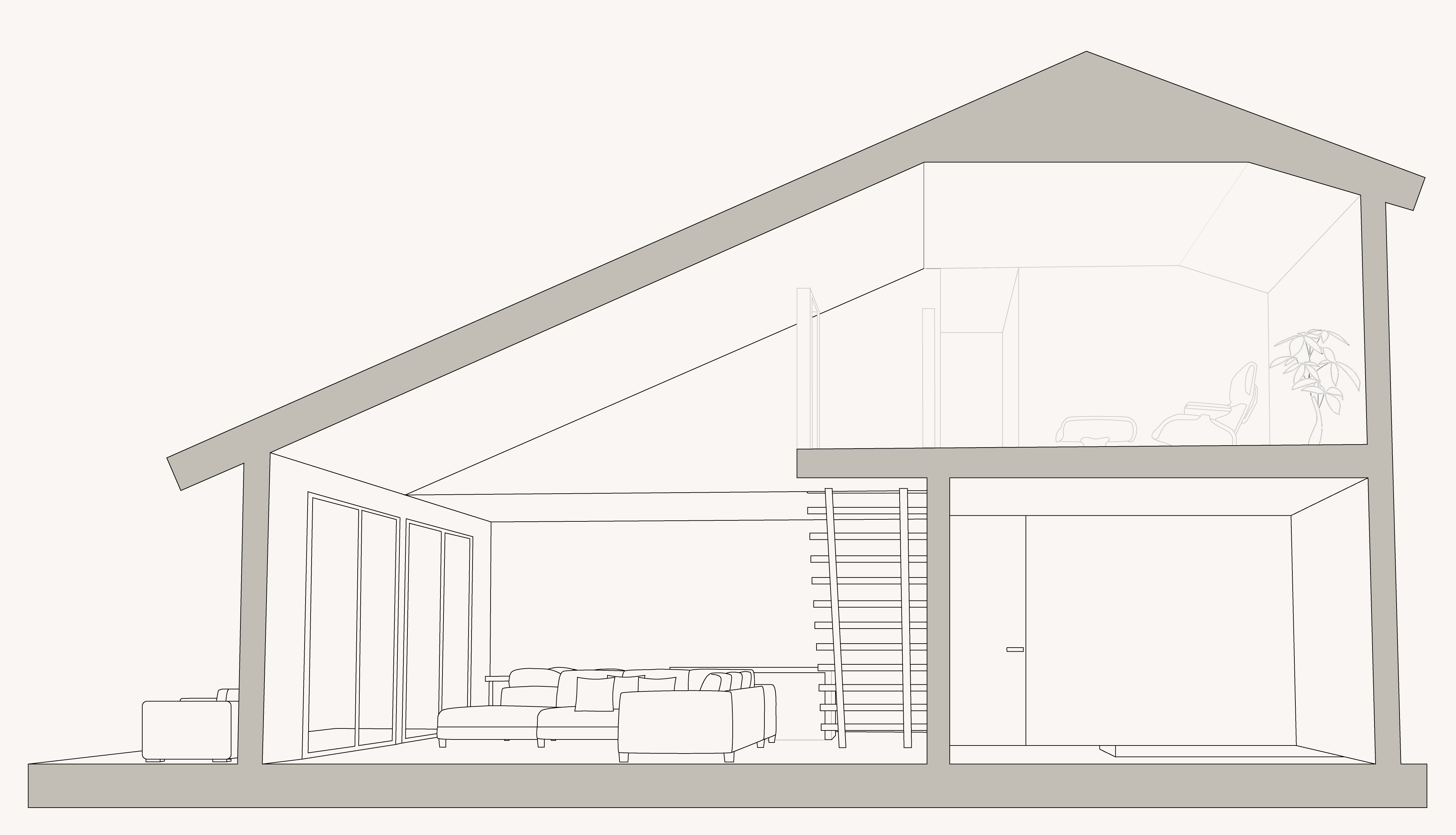 カサート 1.5階モデル