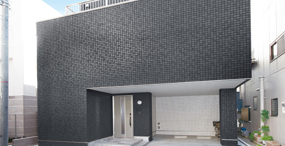 都心に建つモダンな3階建 建築実例 パナソニック ホームズ Panasonic