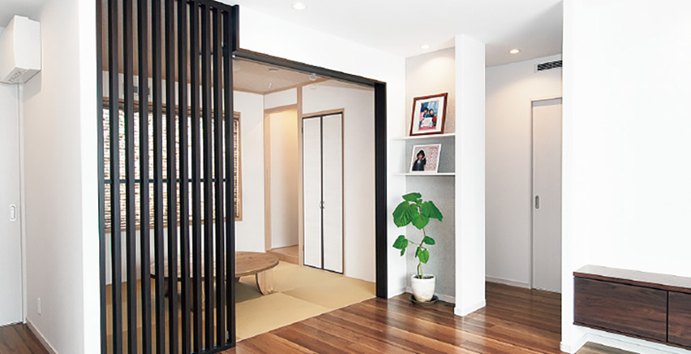 木のぬくもり感あふれるldk 家族で過ごす時間を楽しんでいます 建築実例 パナソニック ホームズ Panasonic