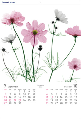 パナソニック ホームズカレンダー　9-10月