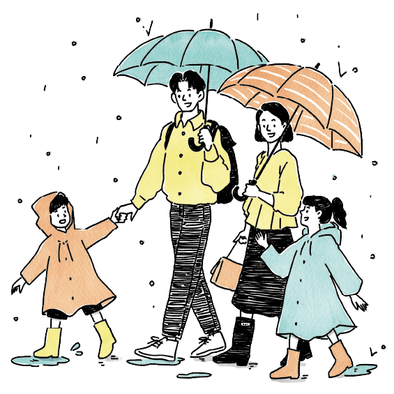 梅雨シーズン到来！みんなの雨具事情