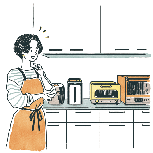 「調理家電が主役」と考えたキッチン空間で毎日の調理をよりラクに！