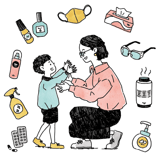 自然に花粉対策が身につく！子どもにやさしい住まいの工夫