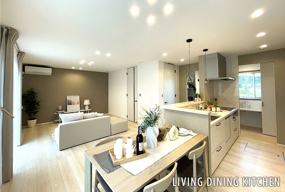 LIVING DINING KITCHEN