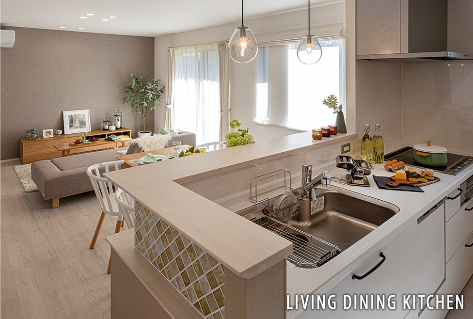 LIVING DINING KITCHEN