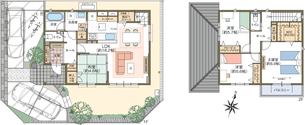 39号地 区画・間取り図