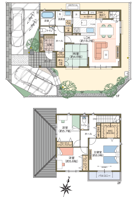 39号地 区画・間取り図