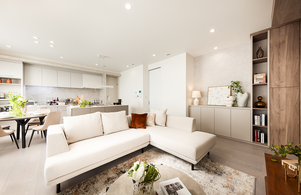 LIVING DINING KITCHEN