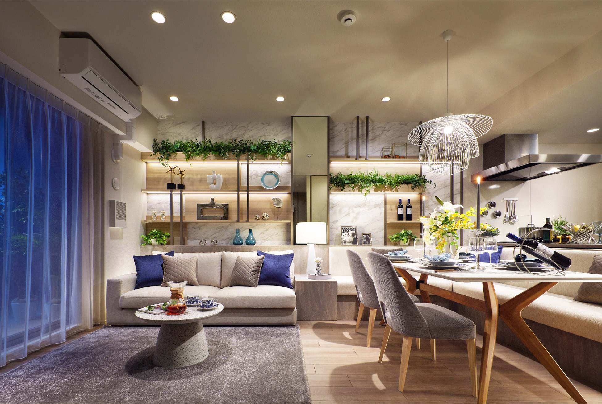LIVING DINING