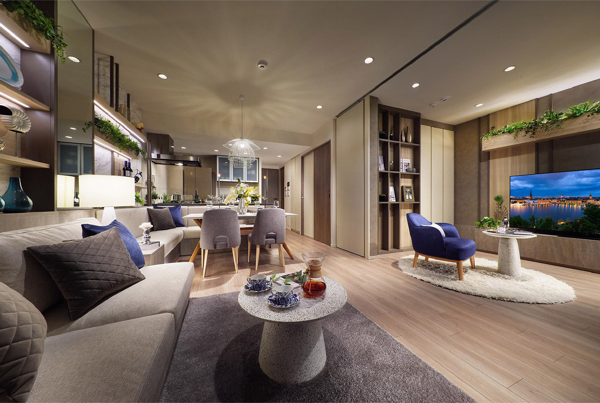 LIVING DINING