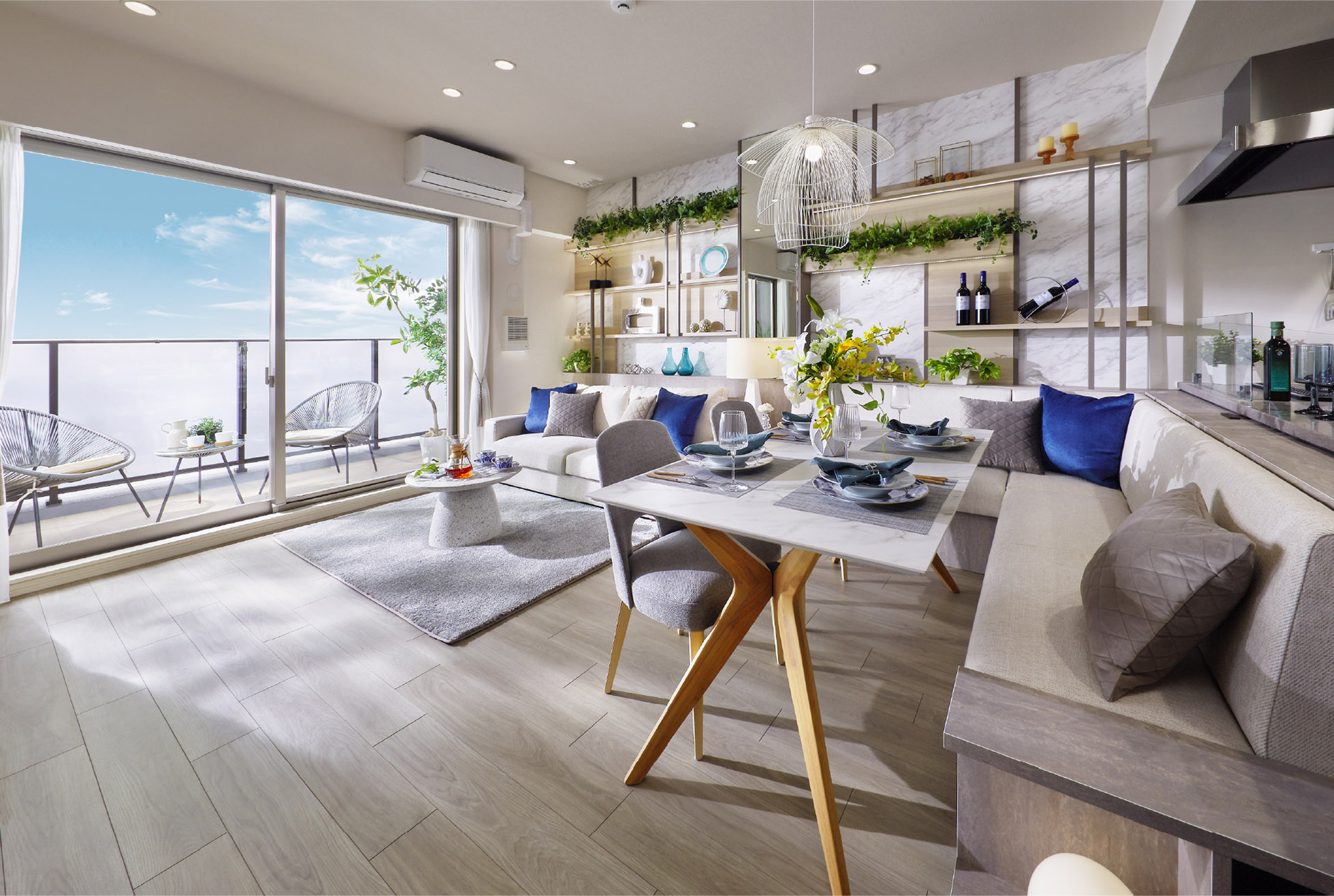 LIVING DINING