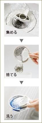 ささっとキレイ排水口