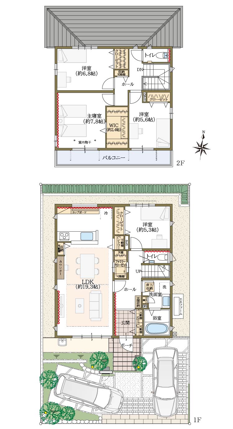 17号地間取図