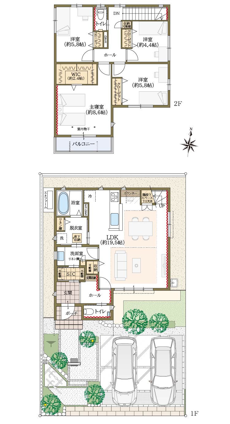 66号地間取図