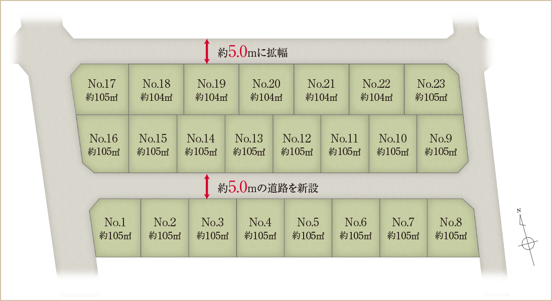 区画概念図