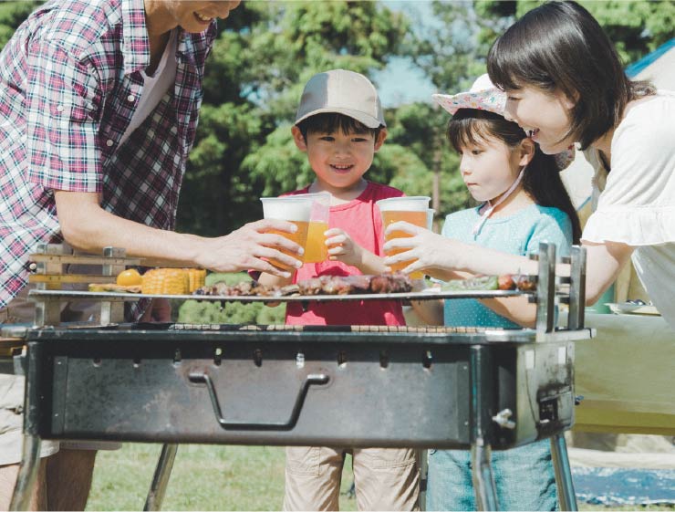 BBQスペース写真