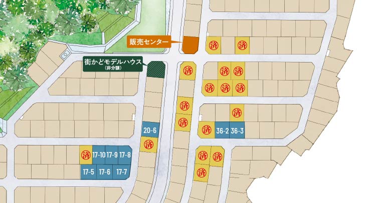 全体区画イメージ図