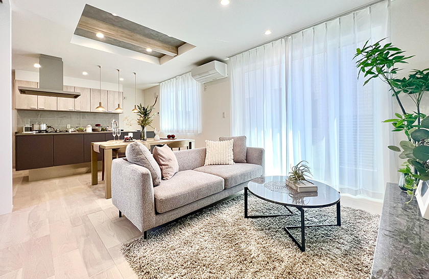 LIVING DINING KITCHEN