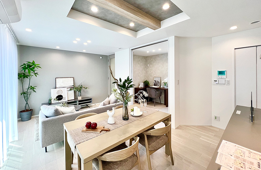 LIVING DINING KITCHEN