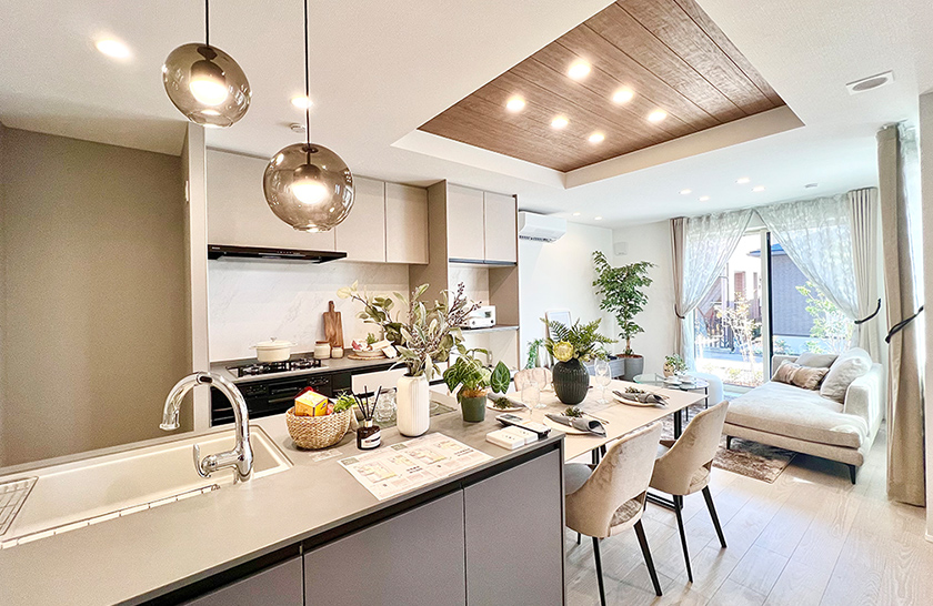 LIVING DINING KITCHEN