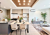 LIVING DINING KITCHEN