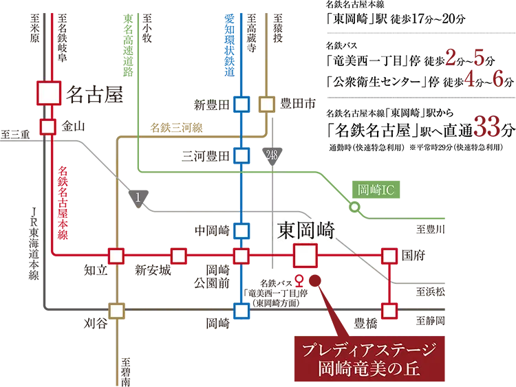 交通アクセス図