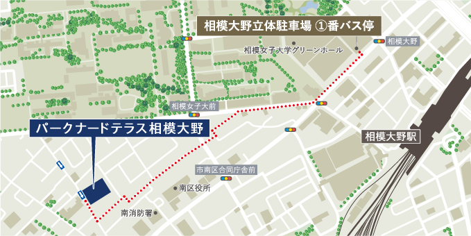 現地案内図