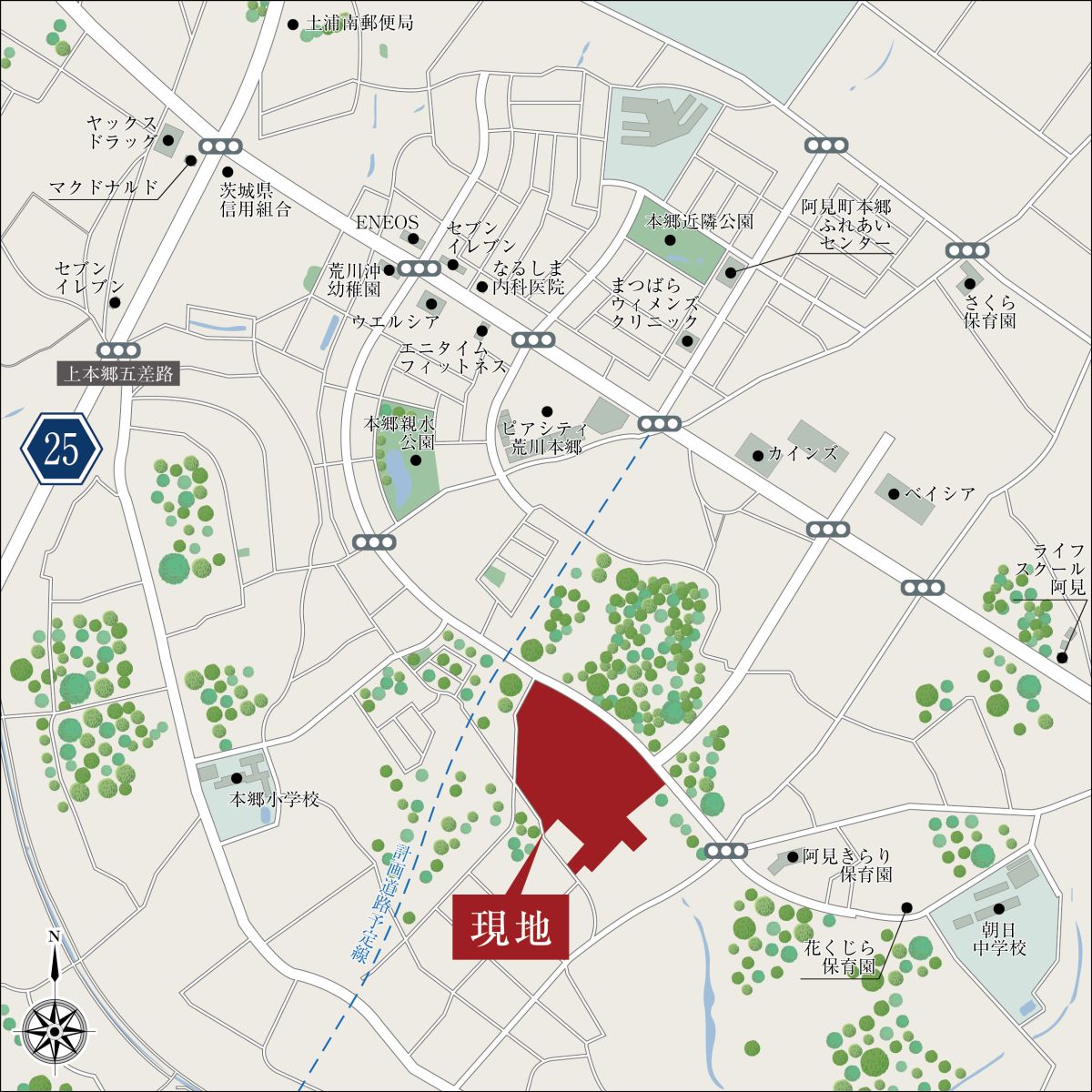 公式】セントラルアベニュー荒川本郷 | 茨城県稲敷郡阿見町