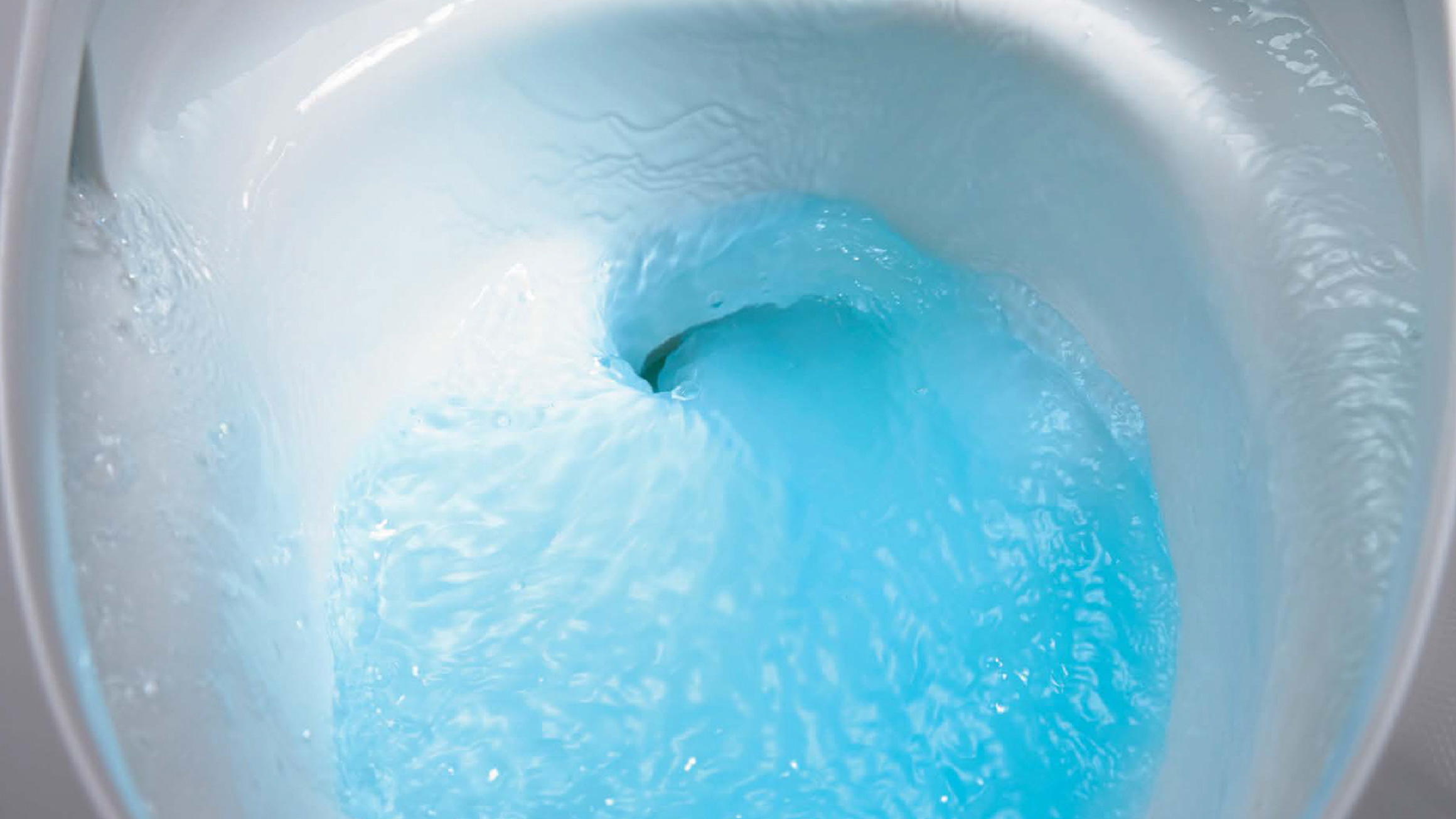 写真：節水・節電するトイレ